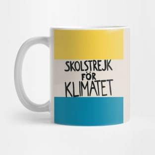 Skolstrejk For Klimatet Mug